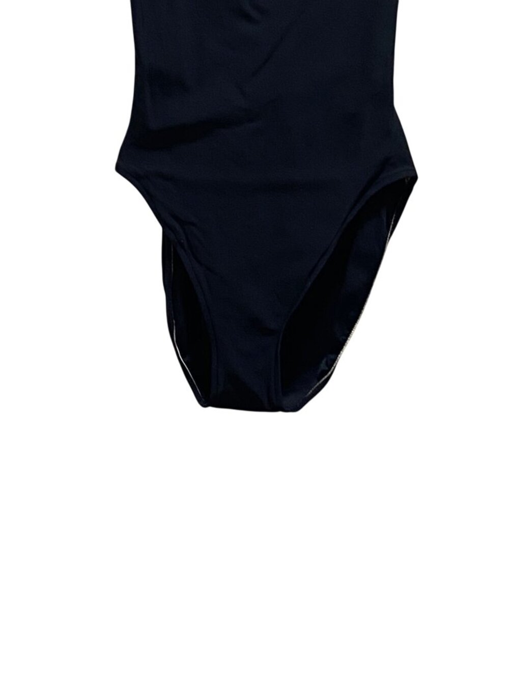 Calvin Klein Vintage One Piece Swimsuit Black Size 12 90’s Carolyn Kennedy Cute - Picture 4 of 11